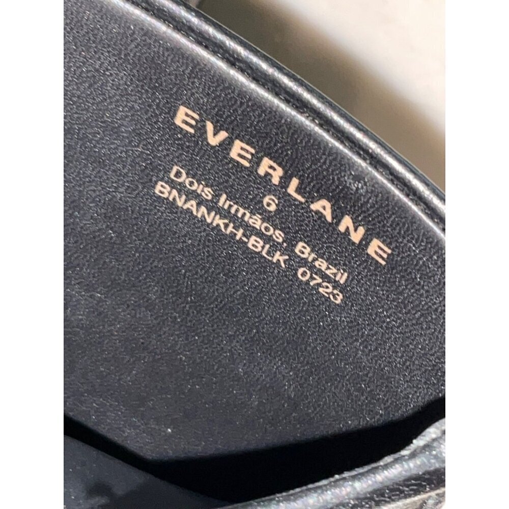 Everlane The Banana Boots in Black Leather New Womens Knee High - Picture 11 of 14